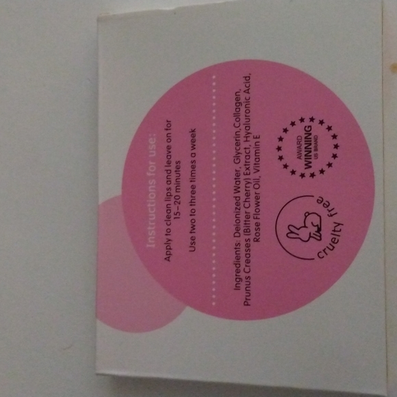 Babe Beauty All Natural Collagen Infused Lip Mask 5 Pack. - Picture 2 of 4